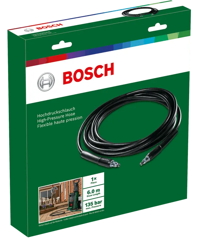 Bosch 800 360 high pressure hose, 135 bar, 6m