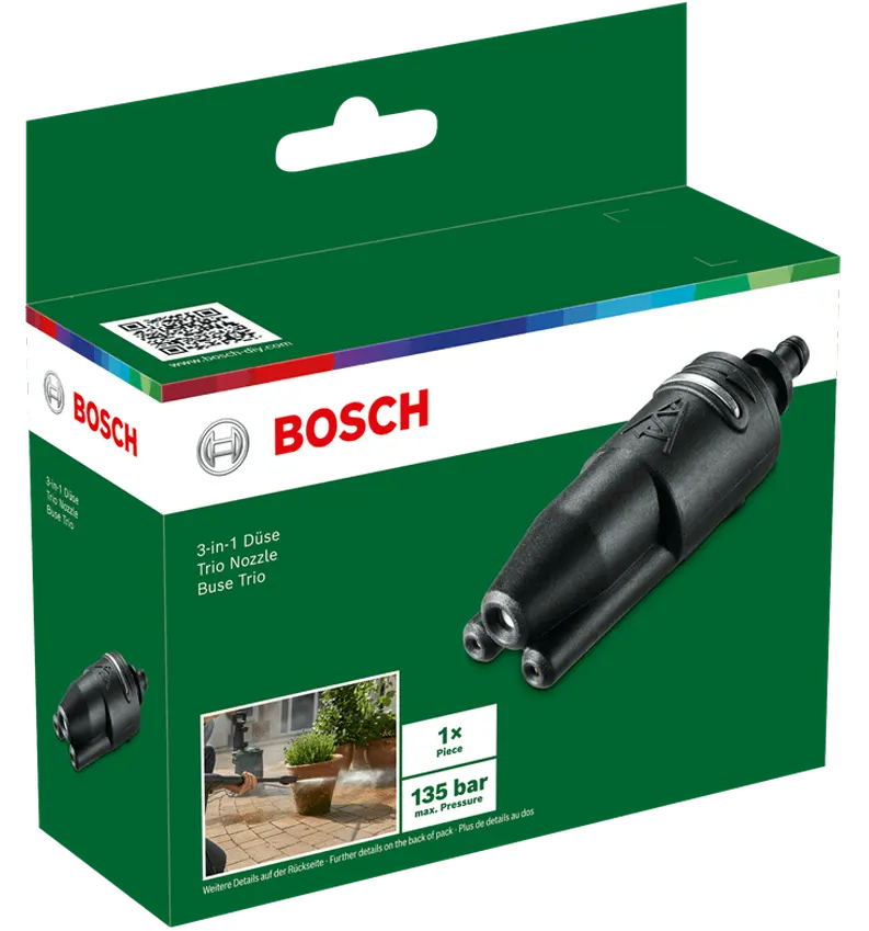 Bosch 800 583 triple cleaning nozzle, 135 bar