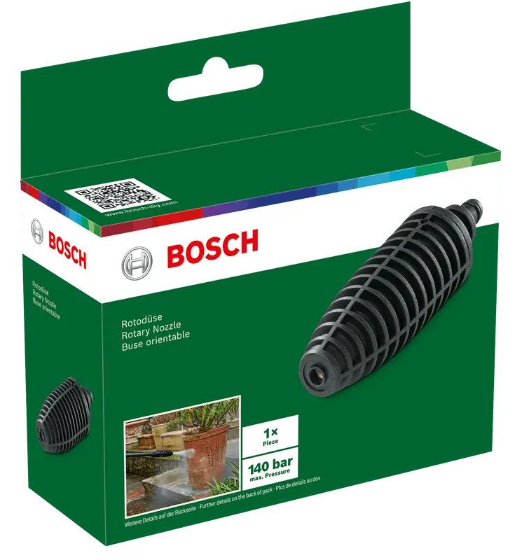 Bosch 800 580 Rotary Nozzle, 140 bar