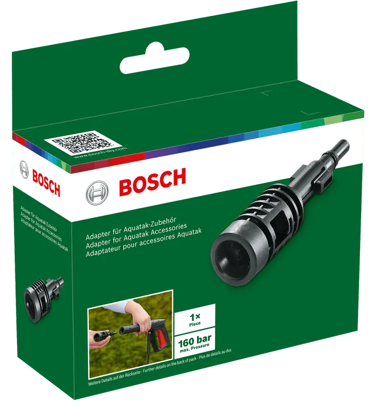 Bosch 800 576 cleaning nozzle adapter, 160 bar, for Aquatak equipment