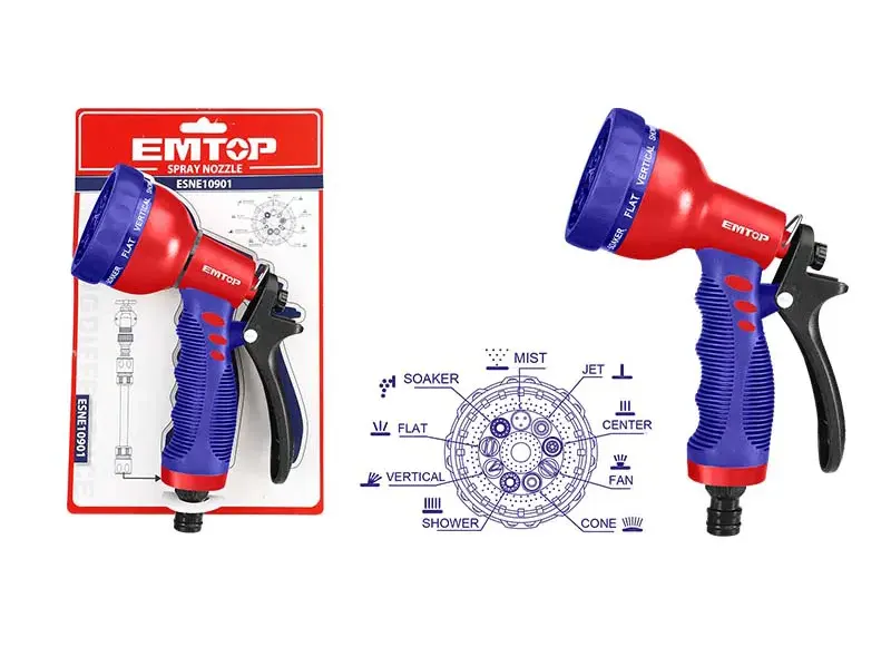 مسدس رش مياه متعدد إم توب، 9 انماط رش، ESNE10901