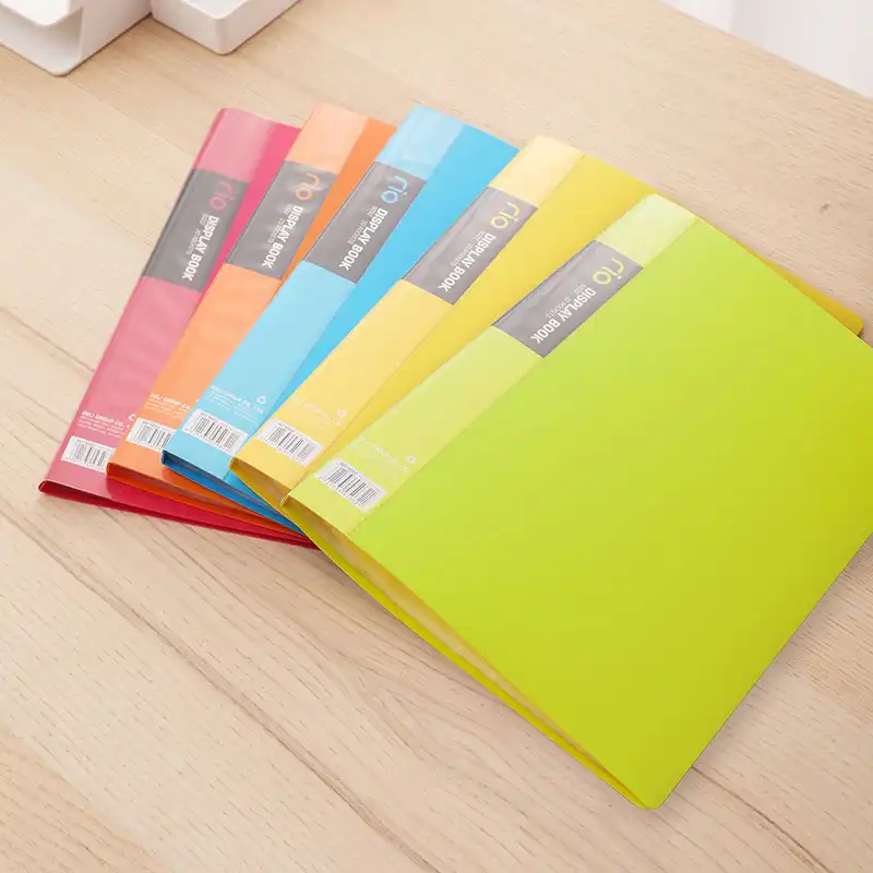 Deli A4 Pocket folder, 20 pockets, Multi Color, E5032