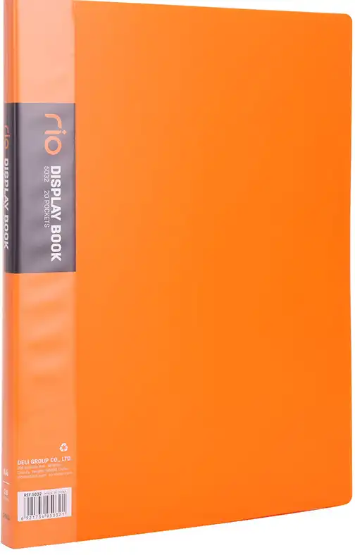 Deli A4 Pocket folder, 60 pockets, Multi colors, E5035