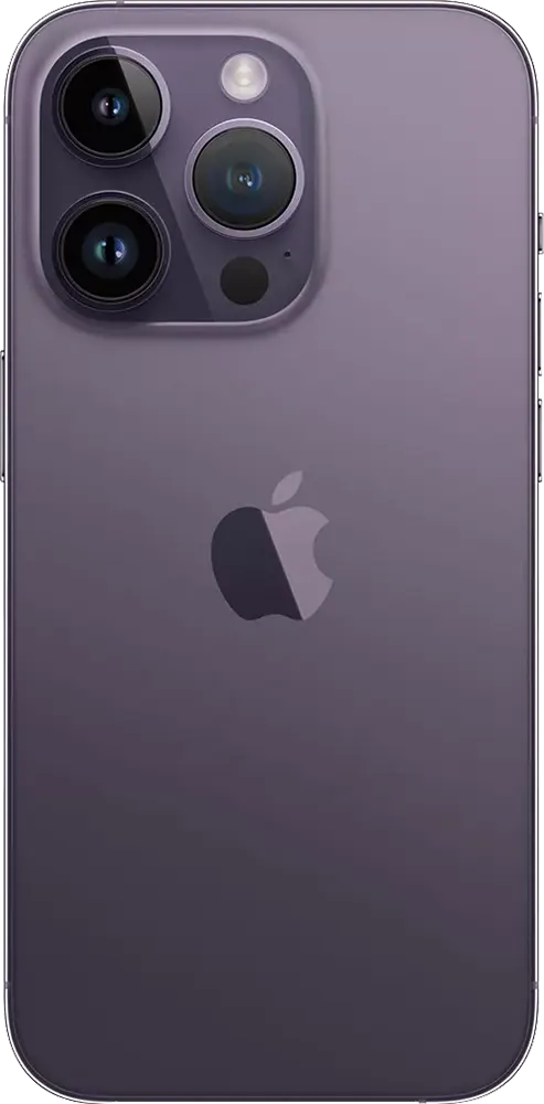 موبايل ايفون 14 برو ، شريحة واحدة، ذاكرة داخلية 256 جيجابايت، رامات 6 جيجابايت، شبكة الجيل الخامس، بنفسجي