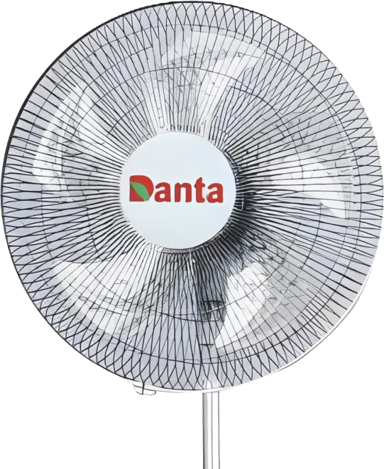 Danta Stand Fan 16 Inch, 3 Speeds, Grey, 16061-SF