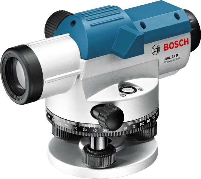 ميزان قامة بوش، 360 درجة، 120 متر، مع حامل ومسطرة، GOL 32 D PROFESSIONAL