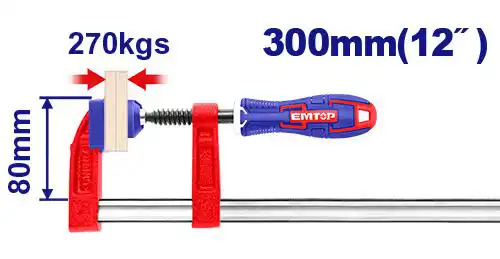 Emtop Clamp 300x80mm, ECLPF08101