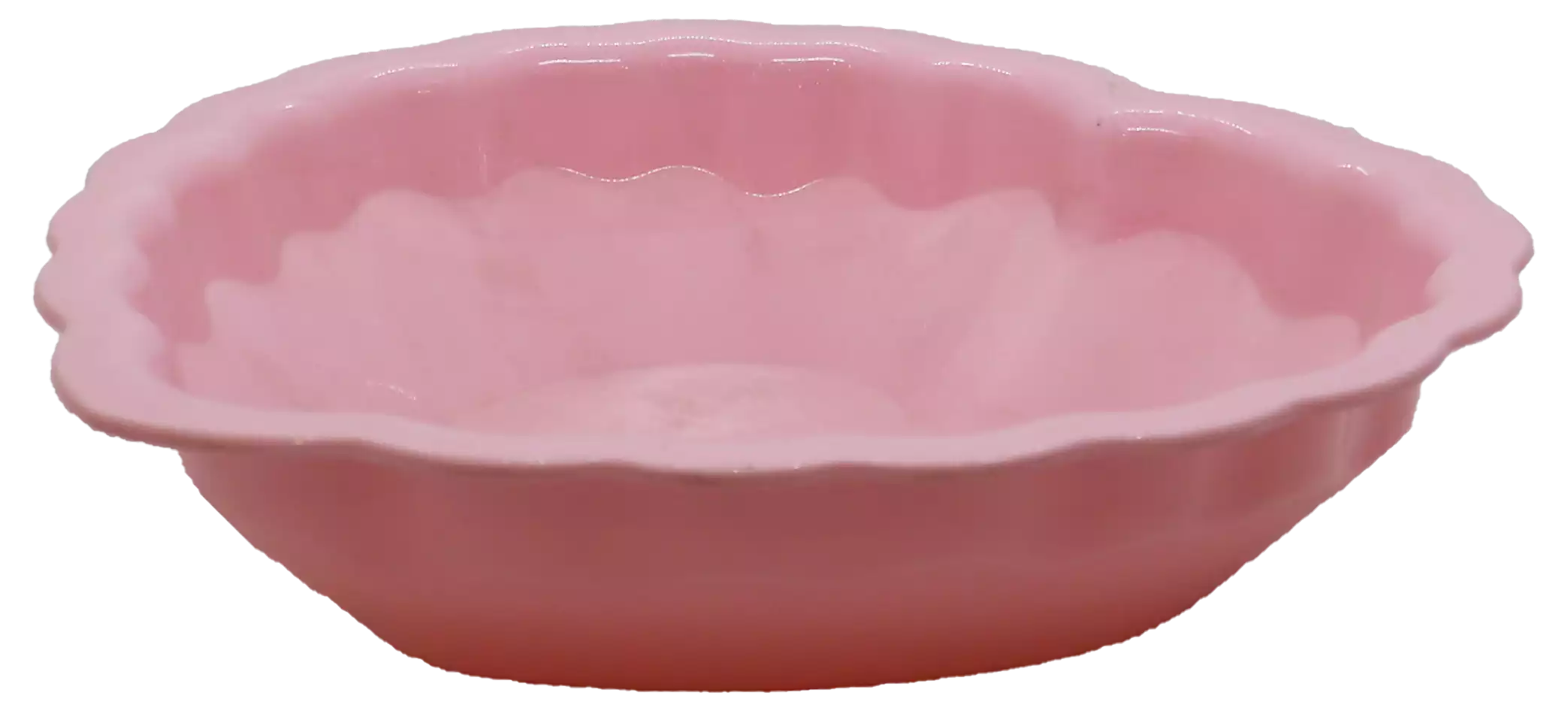 My Love Fruit Plate Plastic, Size 24 cm, Pink