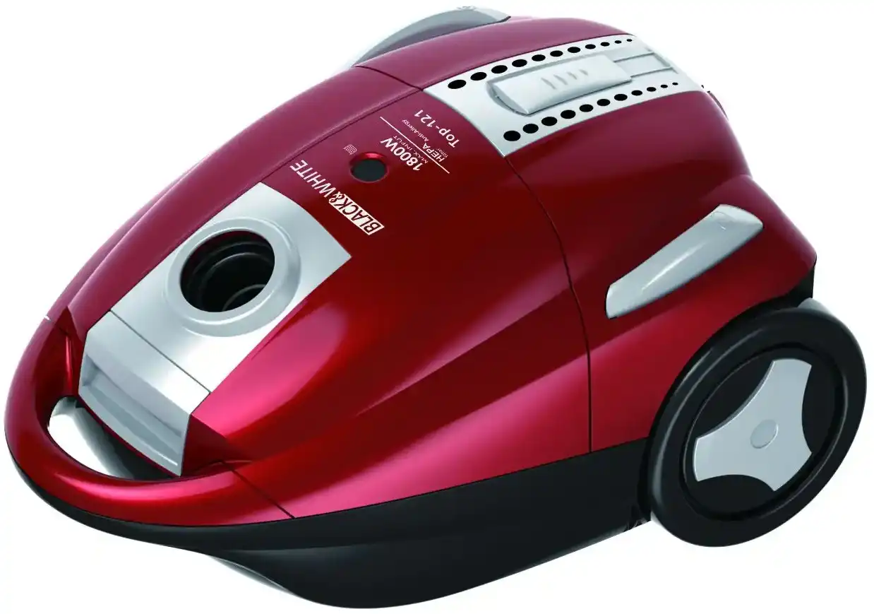 مكنسة كهربائية بلاك اند وايت توب، 1800 وات، أحمر، TOP.121