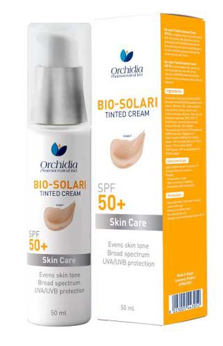 كريم واقي من الشمس بيو سولاري تنتد بمعامل حماية 50 من اوركيدا 50 مل