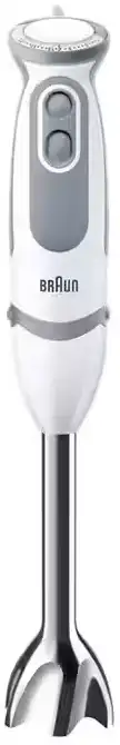 Braun MultiQuick 5 Hand Blender, 1000 Watt, 600 ml, with Multiple Attachments, White MQ 5245