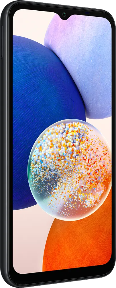 Samsung Galaxy A14 Dual SIM Mobile , 128GB Memory, 4GB RAM, 4G LTE, Black