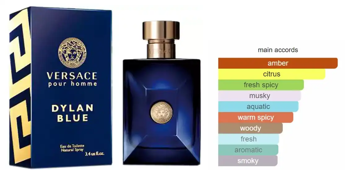 Dylan Blue By Versace For Men EDT 200ML