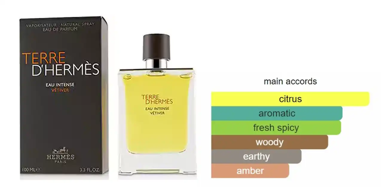 عطر تيري دي هيرميز ايو انتنس فيتفير من هيرمز للرجال او دي بارفان 100مل