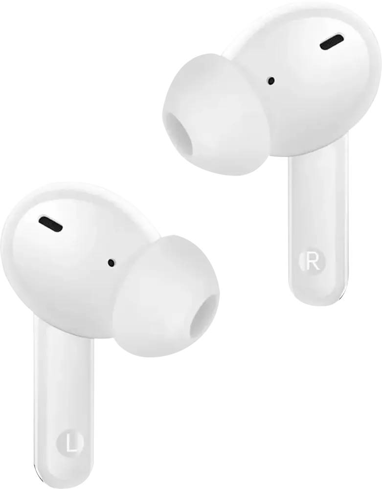 Realme Buds T100 Wireless Earbuds, Bluetooth, White, RMA2109 Elghazawy Shop