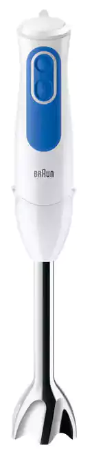 Braun MultiQuick Hand Blender, 700 Watt, 600 ml, with Whisk and Chopper, White MQ3025