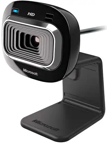كاميرا ويب ميكروسوفت لايف كام HD-300، بدقة 720 بيكسل، أسود،CM189