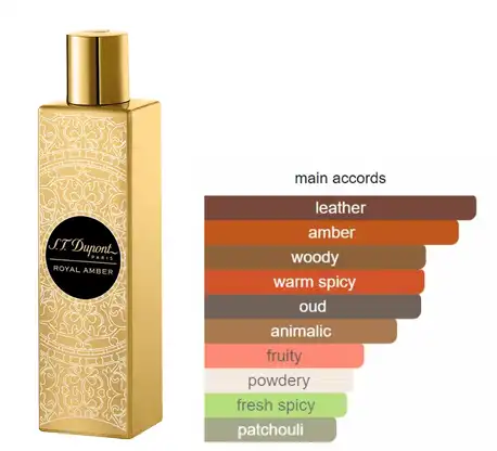 Royal Amber By S.T. Dupont For Unisex EDP 100ML