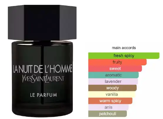 La Nuit De L'homme Le Parfum By Yves Saint Laurent For Men 100ML