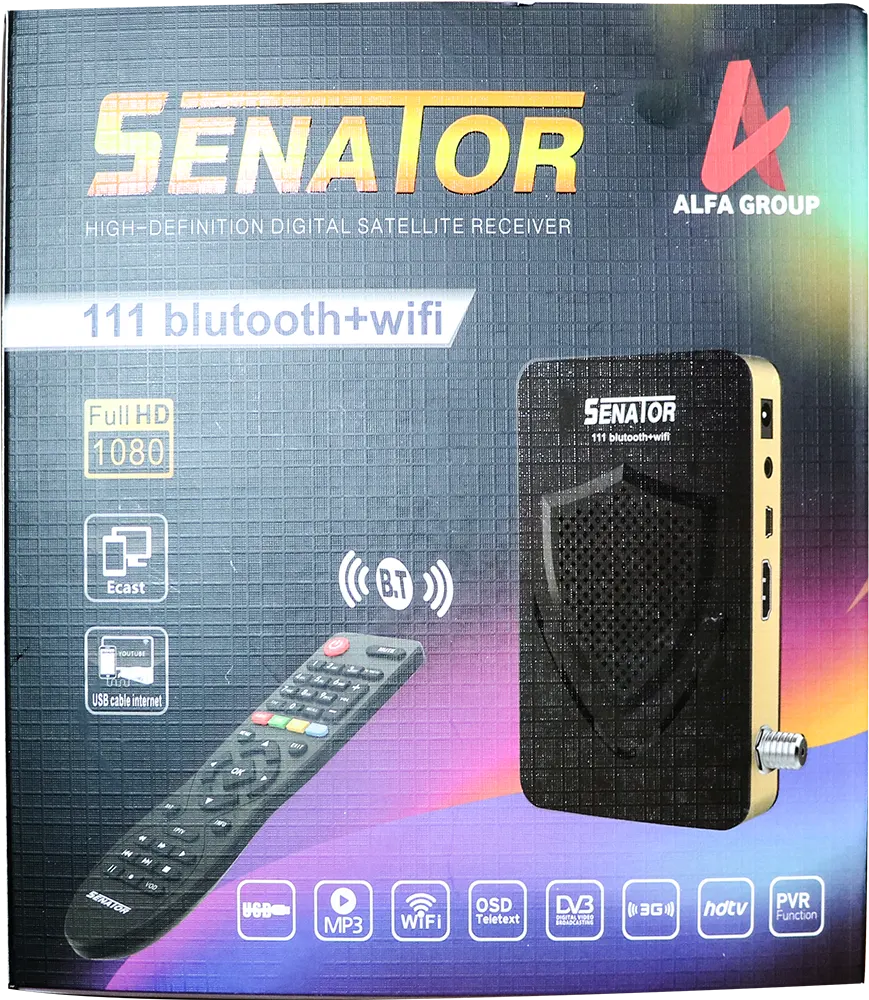 Senator 111 Mini HD Receiver, Black