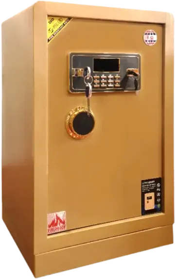 LG safe, digital, 2 Locks, gold, AP 70