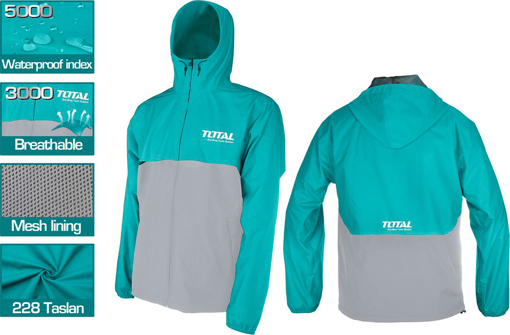 Total Waterproof Jacket Size XL, TJCTC2282
