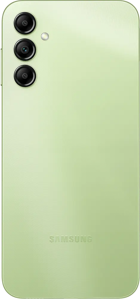موبايل سامسونج جلاكسي A14 ثنائي الشريحة ، ذاكرة داخلية 64 جيجابايت ، رامات 4 جيجابايت ، شبكة الجيل الرابع إل تي إي، أخضر