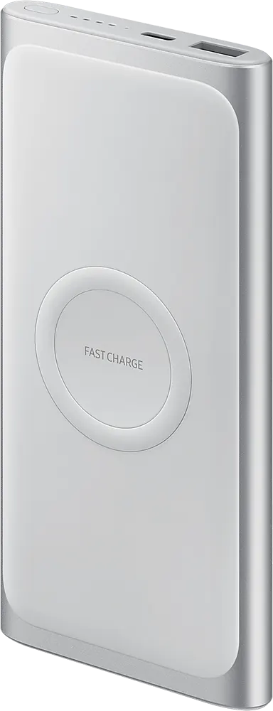 Samsung Wireless Power Bank, 10000 mAh, Silver, EBU1200CSEGWW