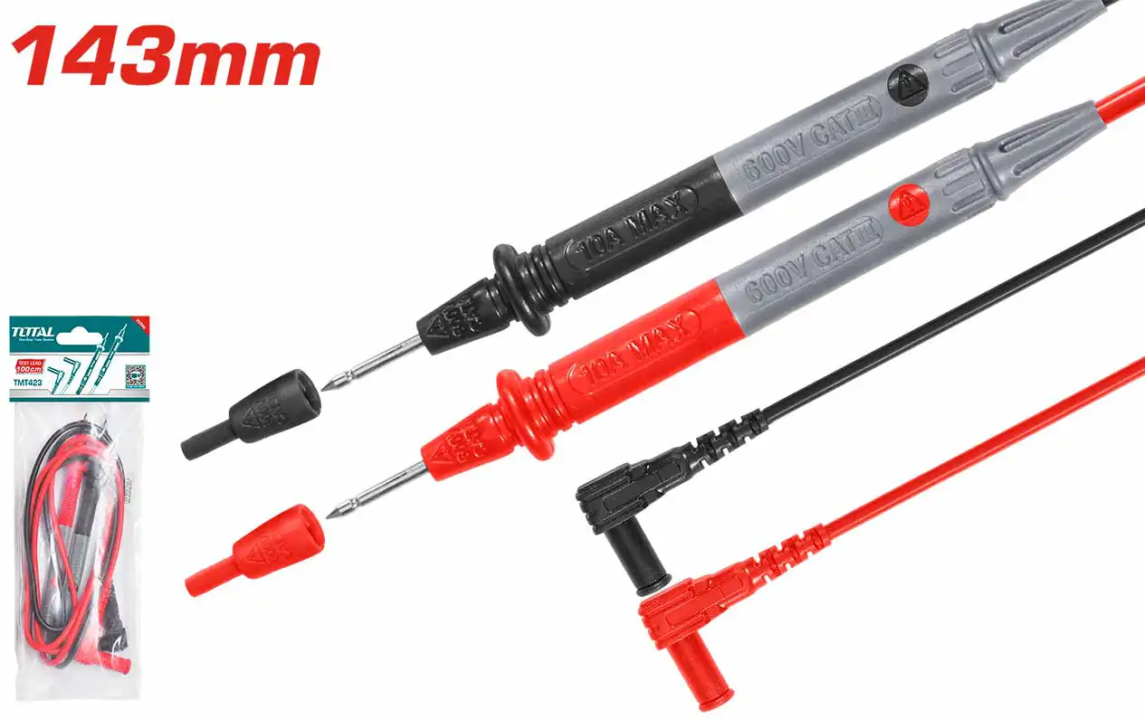 كابل قياس أمبير من توتال ، 143 مم ، TMT423