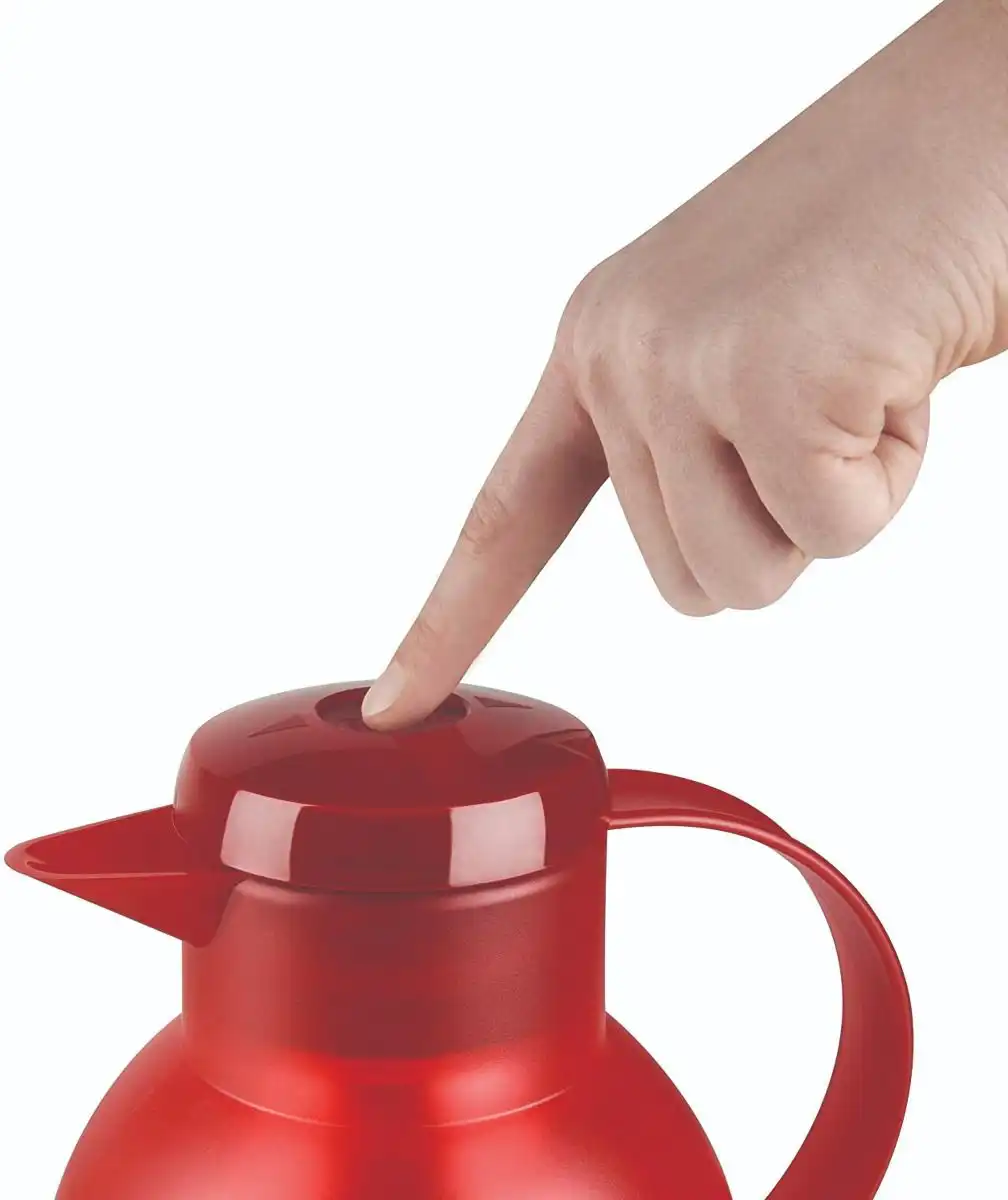 Tefal Thermos Samba Germany,Snap cap, capacity 1 liter, red