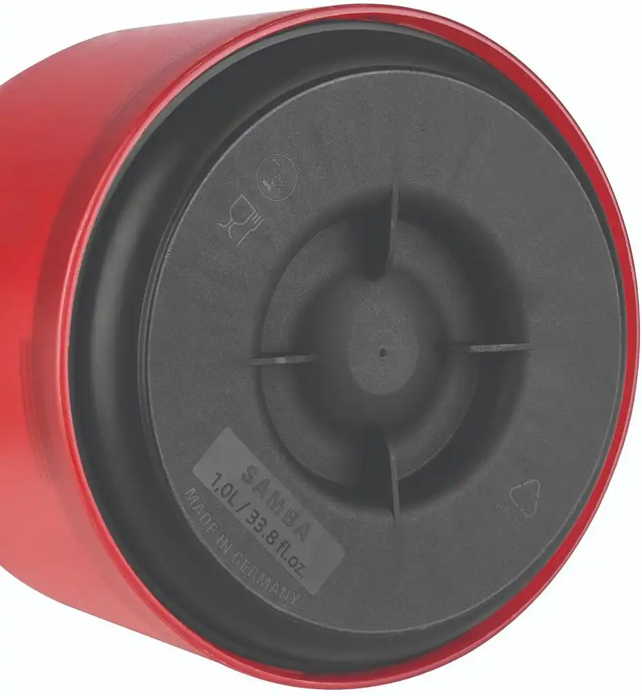 Tefal Thermos Samba Germany,Snap cap, capacity 1 liter, red