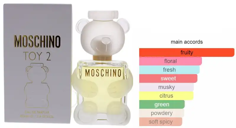 TOY 2 BY MOSCHINO FOR WOMEN EDP 100ML