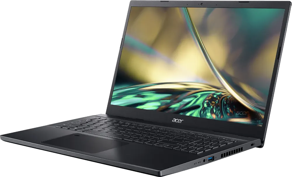 Acer Aspire 7 A715-51G-794M Laptop, 12th Gen Intel Core™ i7, 16GB Ram, 512GB SSD, NVIDIA GeForce RTX 3050 4GB, 15.6 Inch FHD Display, Black