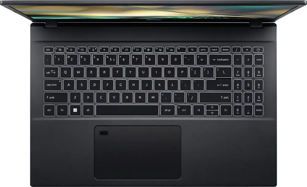 Acer Aspire 7 A715-51G-794M Laptop, 12th Gen Intel Core™ i7, 16GB Ram, 512GB SSD, NVIDIA GeForce RTX 3050 4GB, 15.6 Inch FHD Display, Black