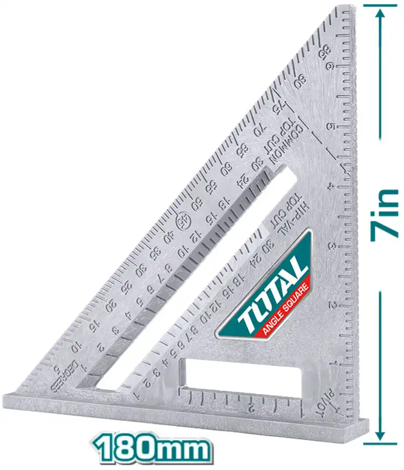 Total Alam  Plastic Triangle 7 Inch, TMT61212