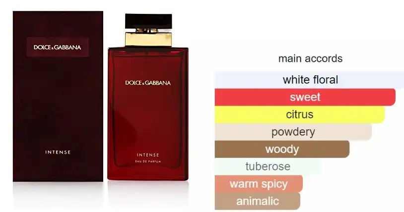 DOLCE & GABBANA INTENSE FOR WOMEN EDP 100ML