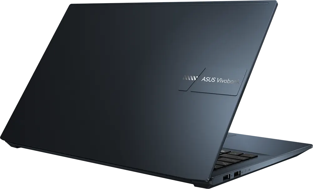 Laptop ASUS Vivobook Pro 15 D6500QH-OLED005W AMD Ryzen 5-5600H, 8GB RAM, 512GB SSD Hard Disk, 15.6" 2.8K OLED Display, NVIDIA GeForce GTX1650 4GB Graphics Card, Windows 11, Quiet Blue