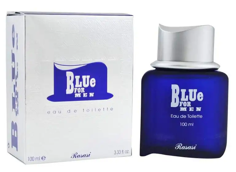 عطر بلو فور مين من رصاصي للرجال او دي تواليت, 100 مل