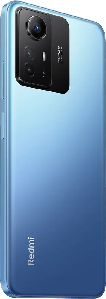 موبايل ريدمي نوت 12S ثنائي الشريحة ، ذاكرة 256 جيجابايت ، رامات 8 جيجابايت ، شبكة الجيل الرابع إل تي إي،ازرق ثلجي