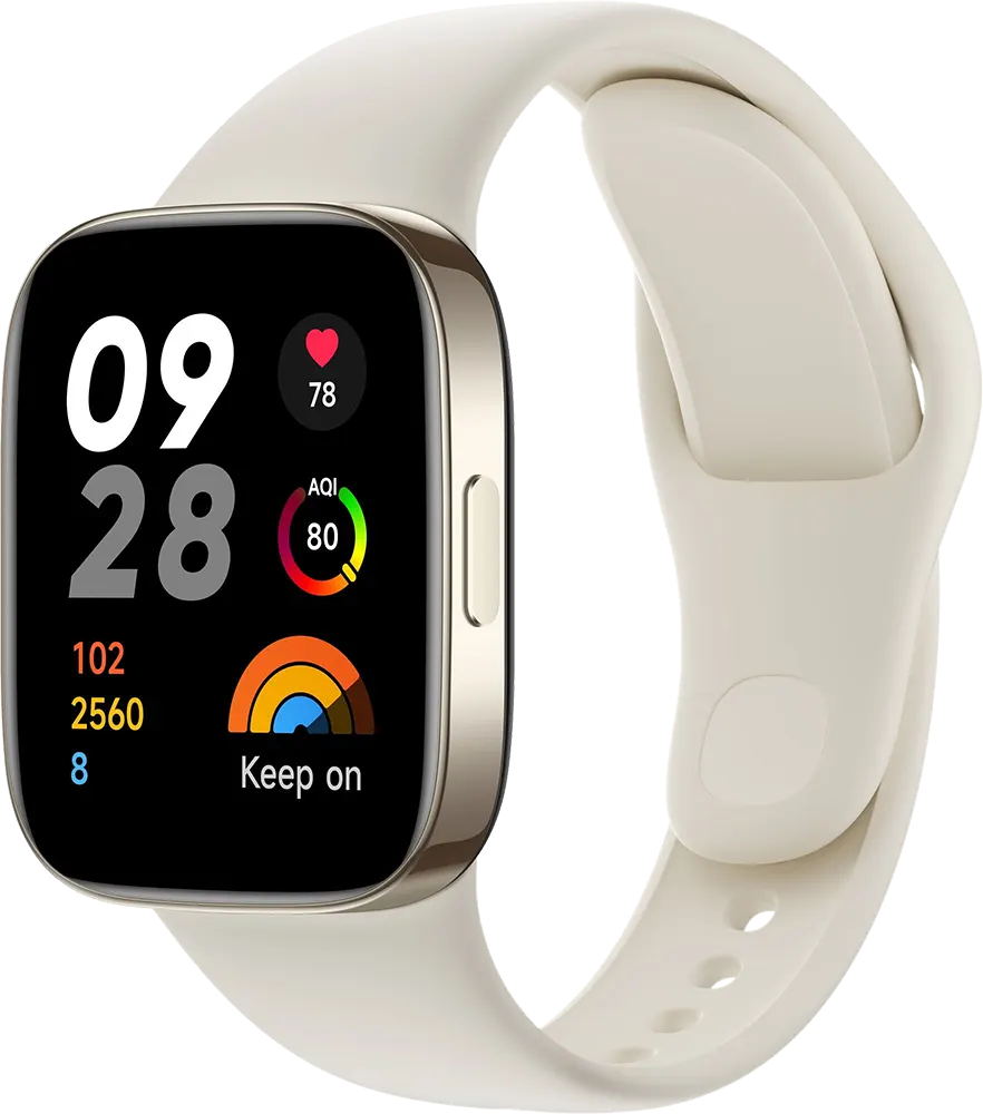 Redmi Watch 3, 1.75" AMOLED Display, Ivory