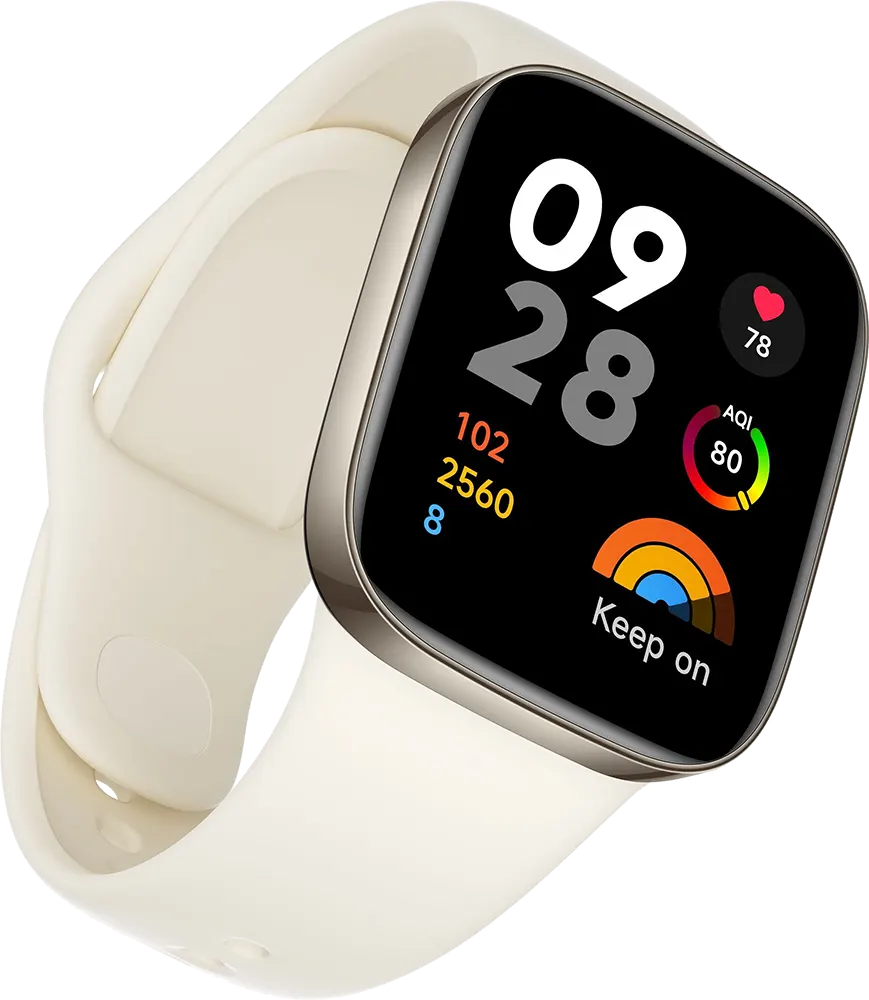 Redmi Watch 3, 1.75" AMOLED Display, Ivory