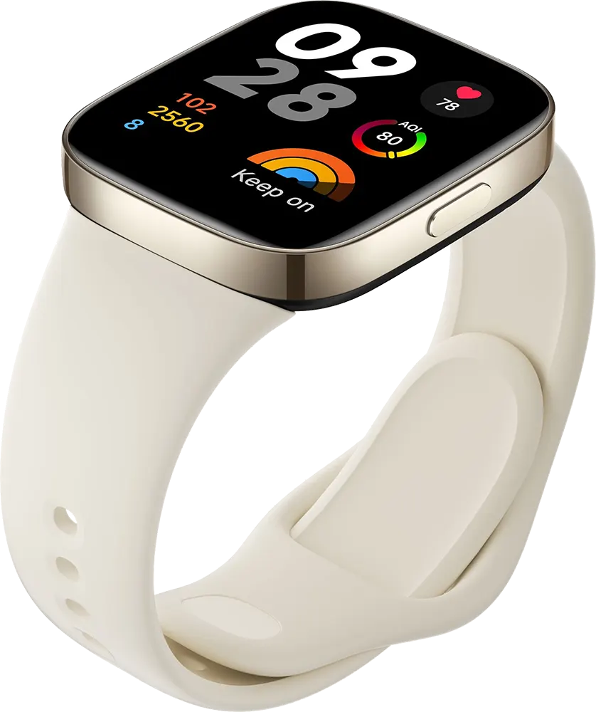 Redmi Watch 3, 1.75" AMOLED Display, Ivory