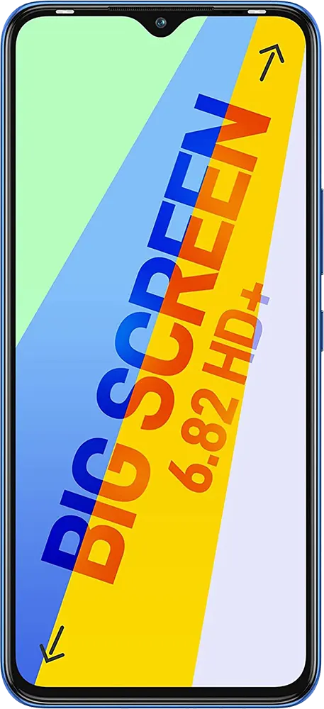 Infinix Smart 6 Plus Dual SIM Mobile, 64GB Memory, 3GB RAM, 4G LTE, Tranquil Sea Blue