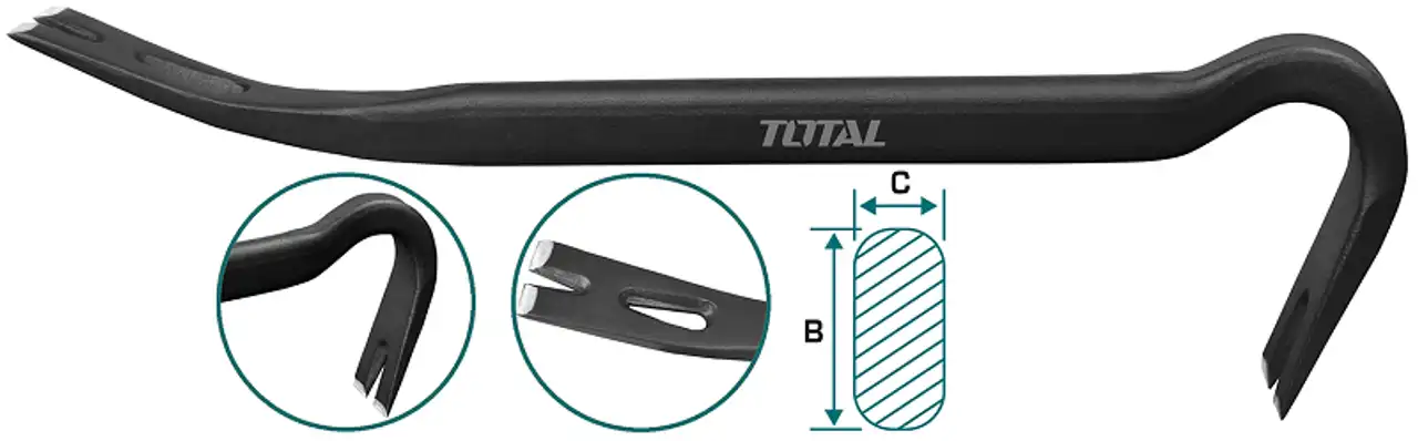 Total tools crowbar hotsell