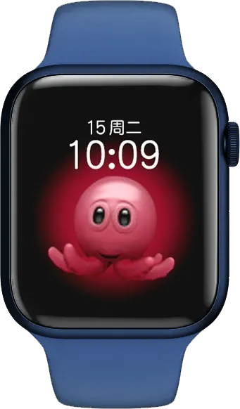 ساعة ذكية، شاشة تي اف تي، مقاومة للماء، ازرق ، MTK2503