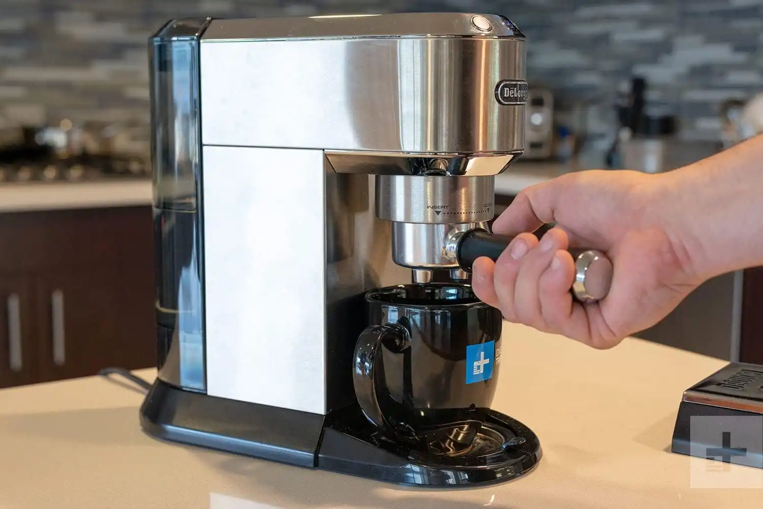 ماكينة تحضير قهوة الإسبريسو ديلونجي، 1300 وات، فضي ، EC685M