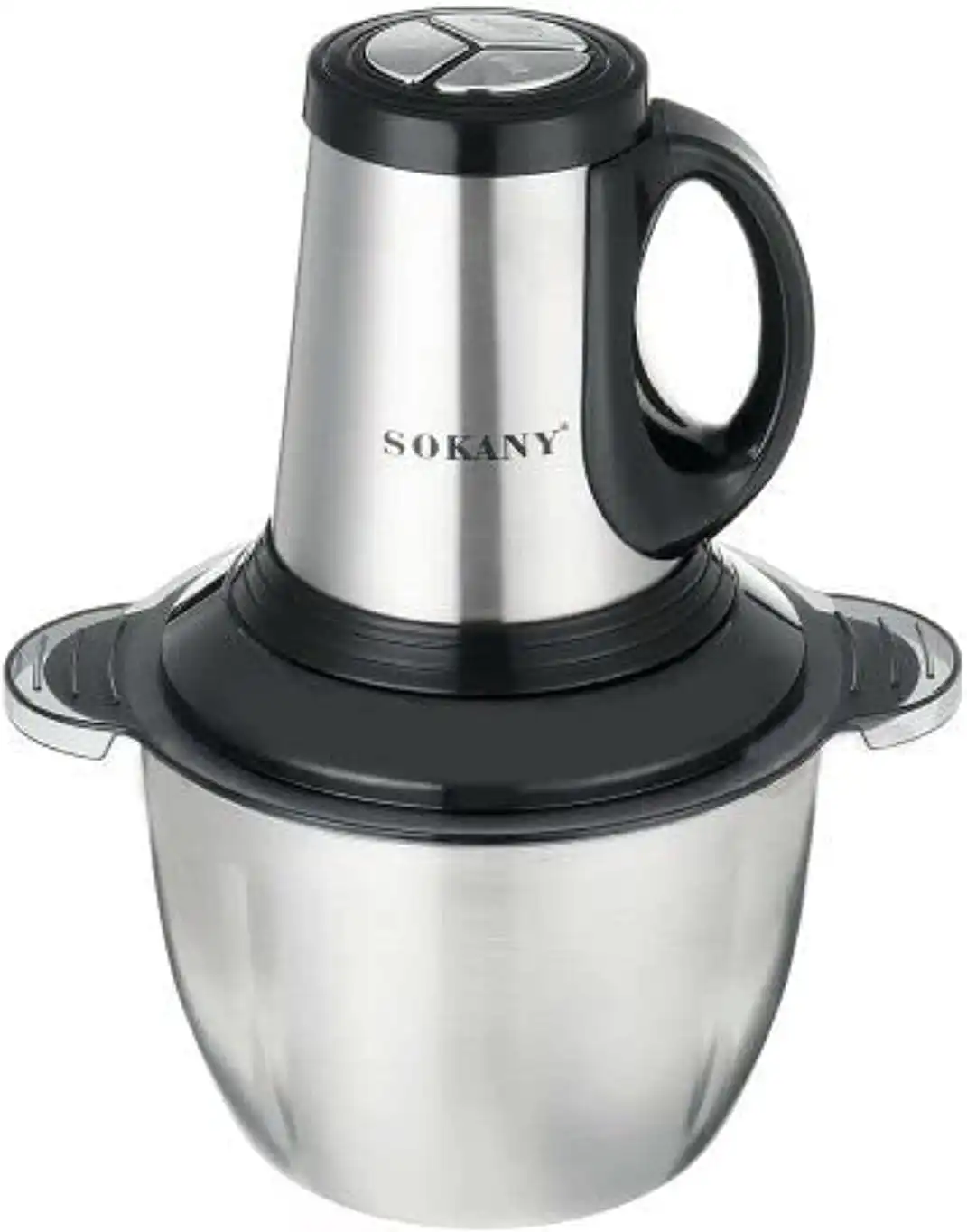 كبة سوكاني، 500 وات، 3 لتر، استانلس، فضي، SK-7011