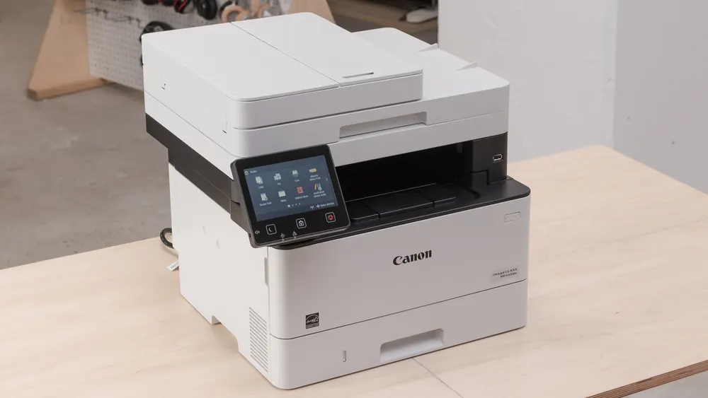 Canon Monochrome Laser Multifunction Printer, White, MF445DW