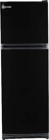 ثلاجة بنجوين بومبي، ديفروست، 340 لتر، 2 باب، اسود، FG390