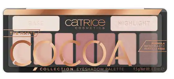 CATRICE THE MATTE COCOA EYESHADOW PALETTE 010